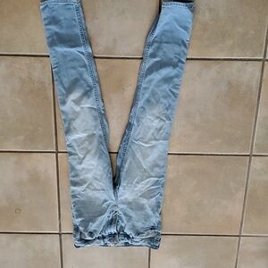 Hollister jeans 26×28 high rise super skinny